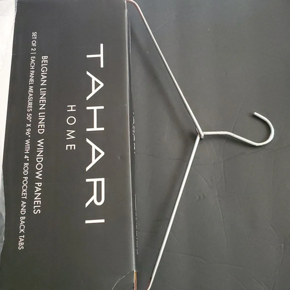 Tahari home dark red Belgian linen lined wide‎ 50